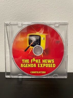 The Fake News Agenda Exposed Compilation DVD Documentary RARE US Politics